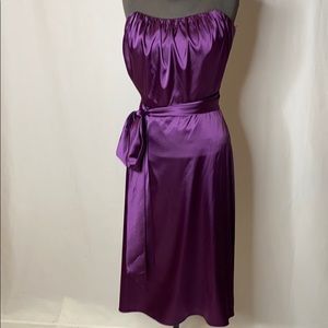 Purple gown